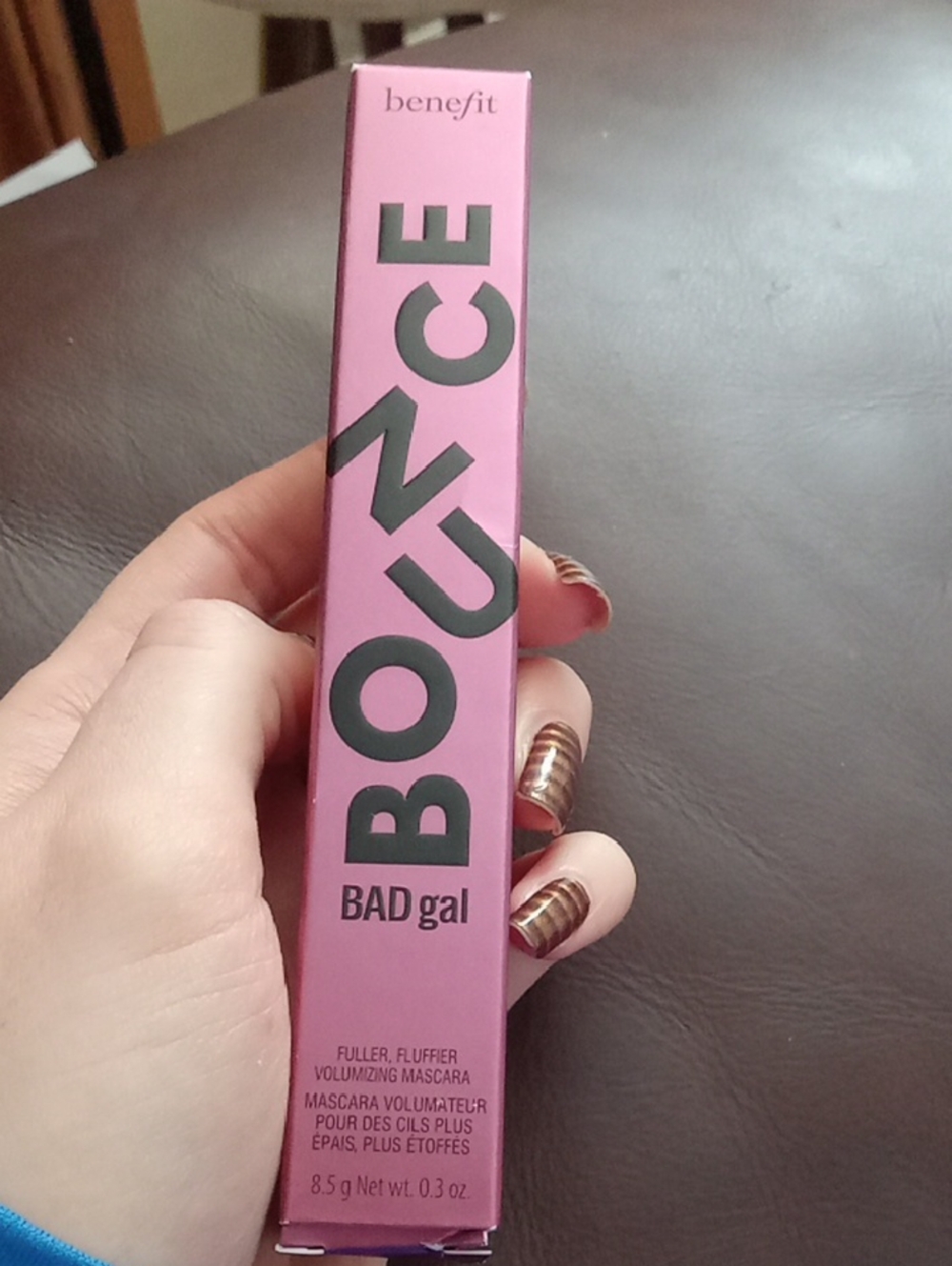 Benefit BADgal BOUNCE Volumizing Mascara - Pink Packaging